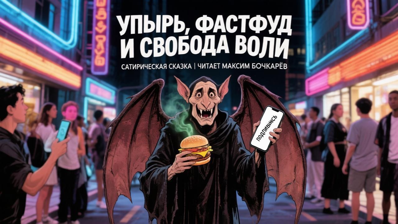 УПЫРЬ ПРОСНУЛСЯ ПОСЛЕ 900 ЛЕТ И ОФИГЕЛ. Сатирическая сказка | Максим Бочкарёв смотреть онлайн