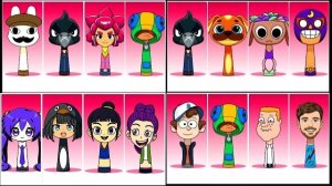 ,Sprunki OC ВСЕ этапы | Компиляция Incredibox ЗАВЕРШЕНА #sprunki #incredibox #sprunkioc