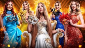 КОРОЛЕВУ ШКОЛЫ ПОХИТИЛИ НА МАСКАРАДЕ! Жесткий челлендж в закрытом особняке до рассвета!