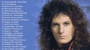 Lionel Richie, Phil Collins, Air Supply,Bee Gees, Chicago, Rod Stewart - Best Soft Rock 70s,80s,90s