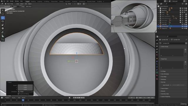 BLENDER Creating the Dune Ornithopter 80_Modeling section_Starting with the wings part 1 смотреть онлайн