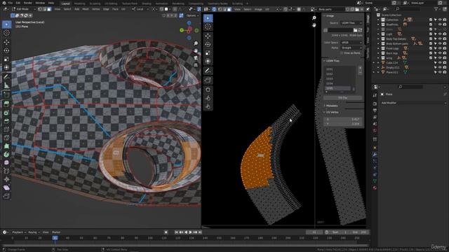 BLENDER Creating the Dune Ornithopter 98_Unwrapping section_unwrapping the body fixing the UV size смотреть онлайн