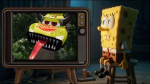 Губка Боб смотрит TV: Эпический побег от Пожирателя Молнии Маккуина. BeamNG.Drive 170