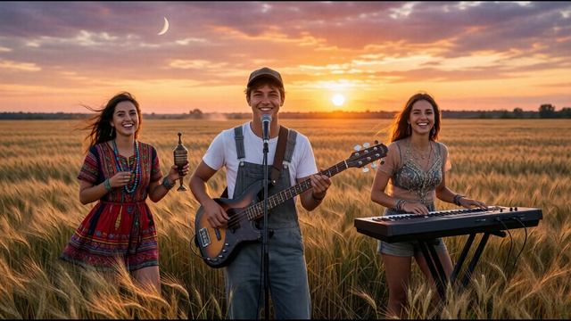 Группа =ТриК=. Зреет рожь над жаркой нивой (А. А. Фет) v2-0-5_Indie Pop Style смотреть онлайн
