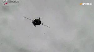 Кадры с орбиты: «Союз МС-29» стыкуется с МКС