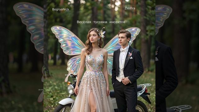 Весёлая тусовка инсектов