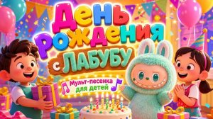 День рождения с Лабубу Мульт-песенка для детей