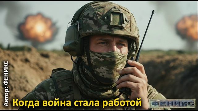 Когда война стала работой