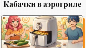 Как приготовить кабачки с сыром в аэрогриле