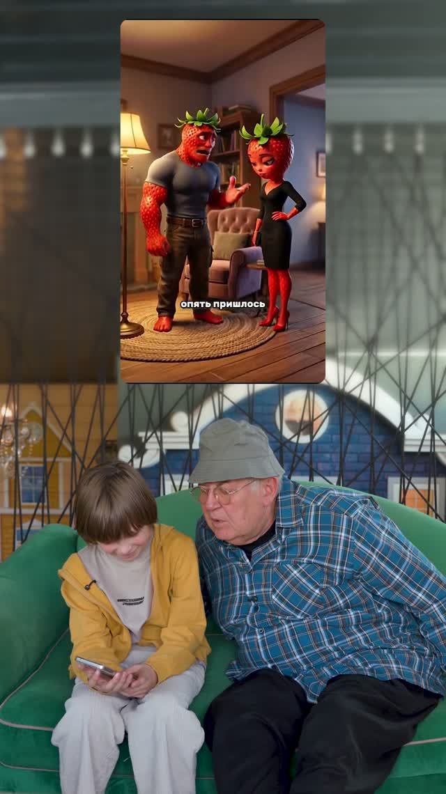 Дед_реагирует_на_ленту_внука_2_НА_ДЕРЕВНЮ_ДЕДУШКЕ_2