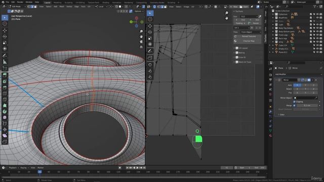 BLENDER Creating the Dune Ornithopter 96_Unwrapping section_Starting with the body part 4 смотреть онлайн