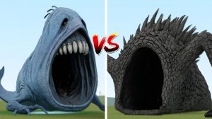 ПОЖИРАТЕЛЬ СУШИ vs ПОЖИРАТЕЛЯ МОРЯ в Garry's Mod!