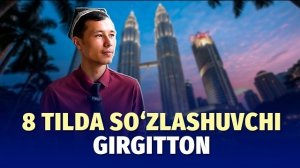 🍿 “Diplom emas, tajriba muhim”: 8 tilni biladigan 25 yoshli Hojimurod hikoyasi