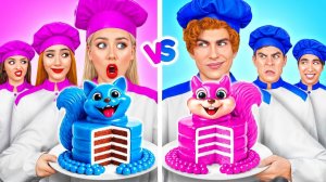 Кулинарный Челлендж# Мальчики VS Девочки # Смешные Ситуации с Едой