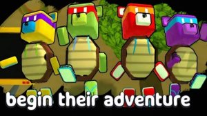 КОМАНДА БРАТЬЕВ ЧЕРЕПАШЕК НИНДЗЯ в Super Bear Adventure/Приключения Супер Медведя