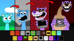 Делаю Бэарфриендер Темные друзья 2 Второй этаж из Скай Спрунки 🎮 Мой ОС мод