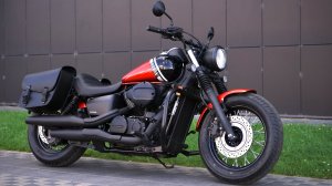 2024 Honda Shadow Phantom (Orange) • V-Twin 745cc / Custom Crash Bar / Saddlebags | Quick Tour
