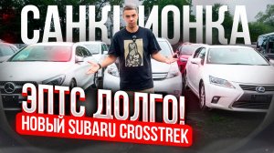 ВЫДАЧА ЭПТС, САНКЦИОНКА И НОВЫЙ SUBARU CROSSTREK