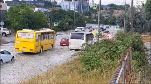 Севастополь. Последствия ливня в районе Стрелецкого рынка