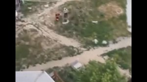 Огромный провал грунта глубиной почти 15 метров нашли в Ленинском районе в Новосибирске