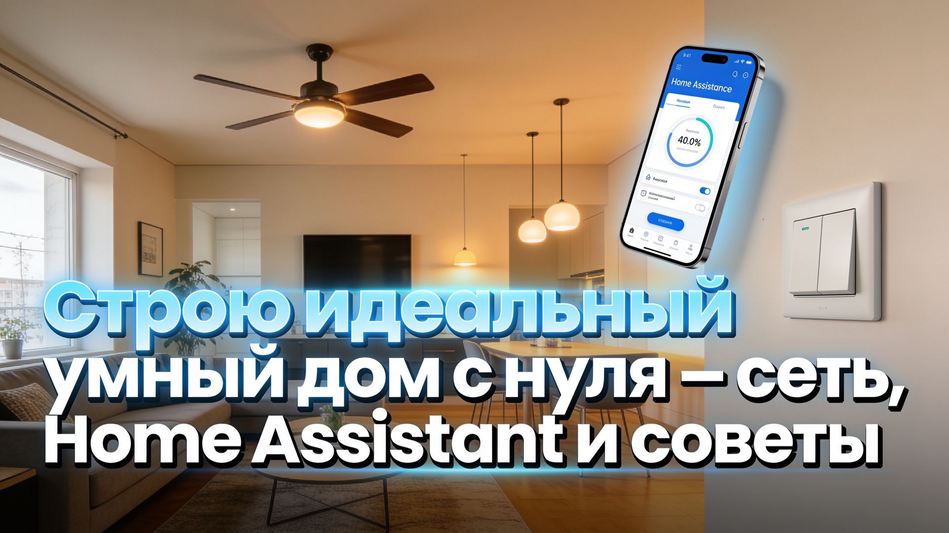 Строю идеальный умный дом с нуля — сеть, Home Assistant и советы