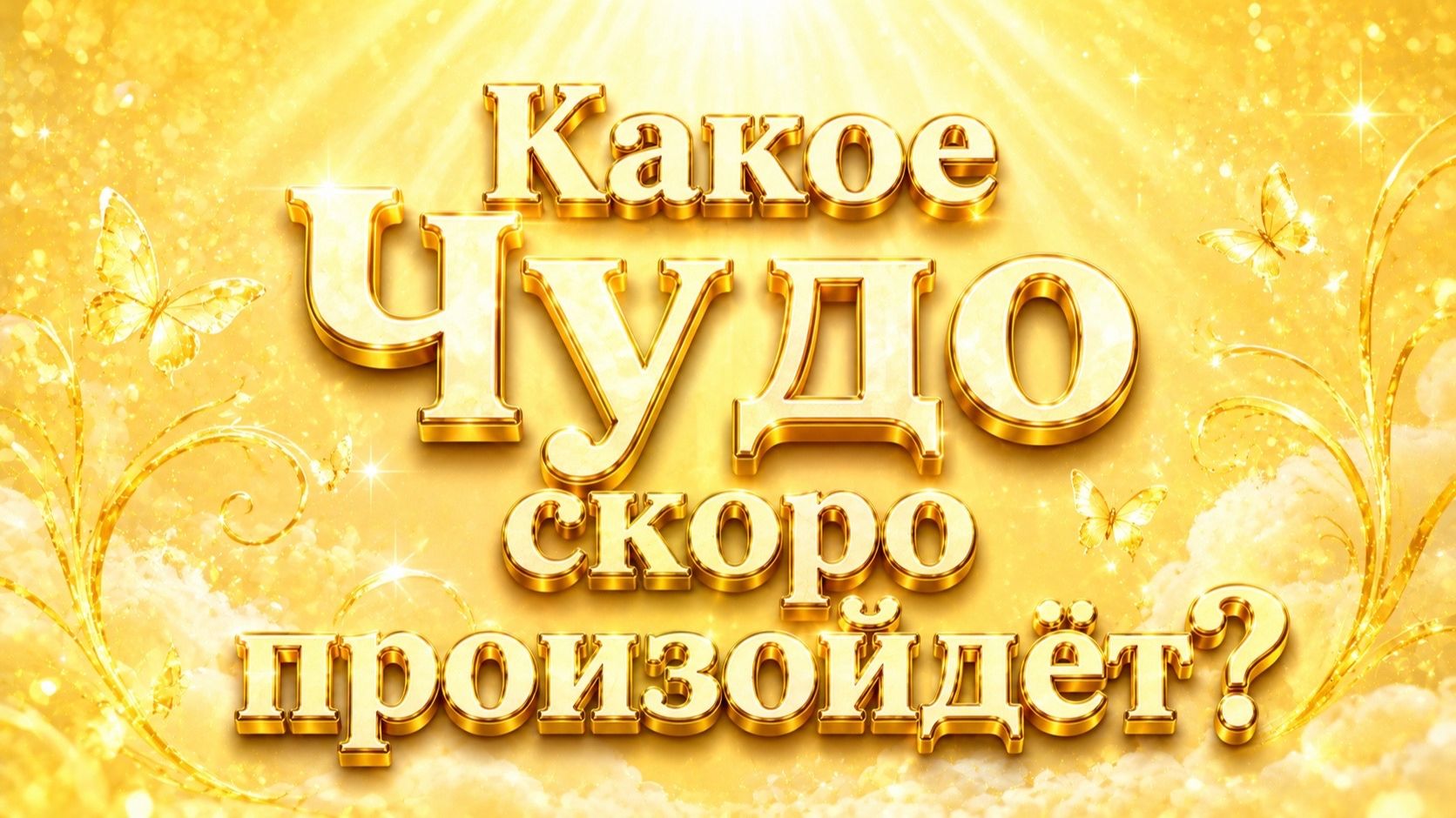 Какое ЧУДО скоро произойдёт? Гадание Tarot Reading смотреть онлайн