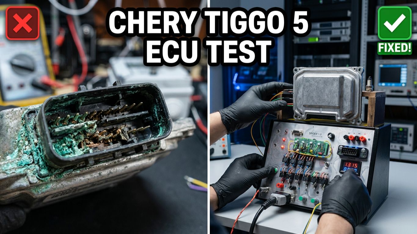 Chery Tiggo 5 T21..проверка эбу МЕ17.8.8