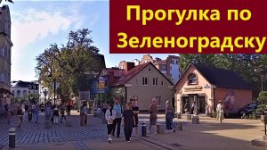 Прогулка по главному проспекту Зеленоградска. 2026 г.