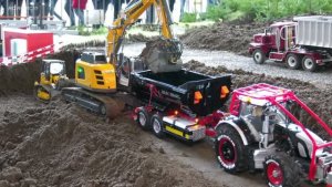 RC машинки 🎮 Экскаваторы, Самосвалы и Крутые Тракторы 🚚