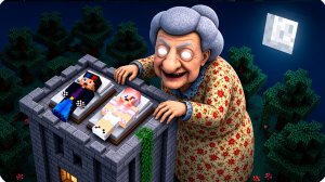 👵🏼ВЫЖИВАЕМ на БАШНЕ С БАБКОЙ в МАЙНКРАФТ! ЛЕСКА ШЕДИ