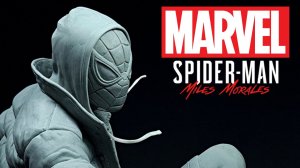 СКУЛЬПТУРА МАЙЛЗ МОРАЛЕС ЧЕЛОВЕК ПАУК MARVEL
