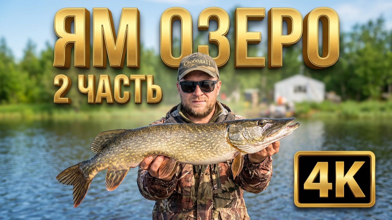 РЫБАЛКА НА ЯМ - МОРЕ-ОЗЕРЕ | 2ЧАСТЬ смотреть онлайн