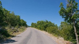 Франция. Поездка из Кастеллана к смотровой площадке на озере Сент-Круа в формате 4К