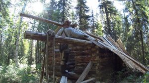18 дней в тайге. Август. Заброска на участок. Попутная рыбалка. Начало работ. Часть 1