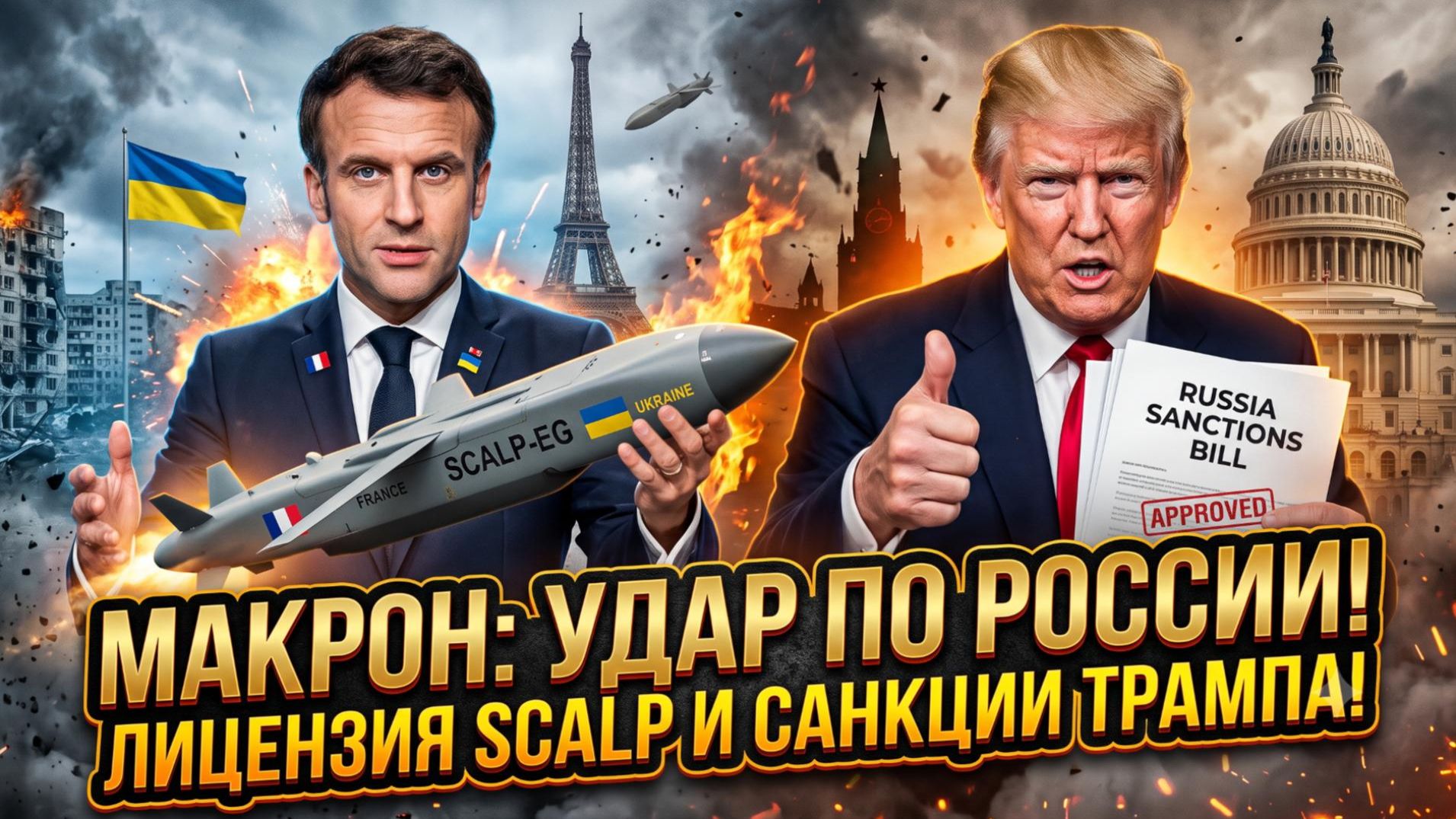 🔥Себастиан Сас | Макрон дал SCALP для ВСУ, коалиция готова к бою, Трамп бьет по России санкциями смотреть онлайн