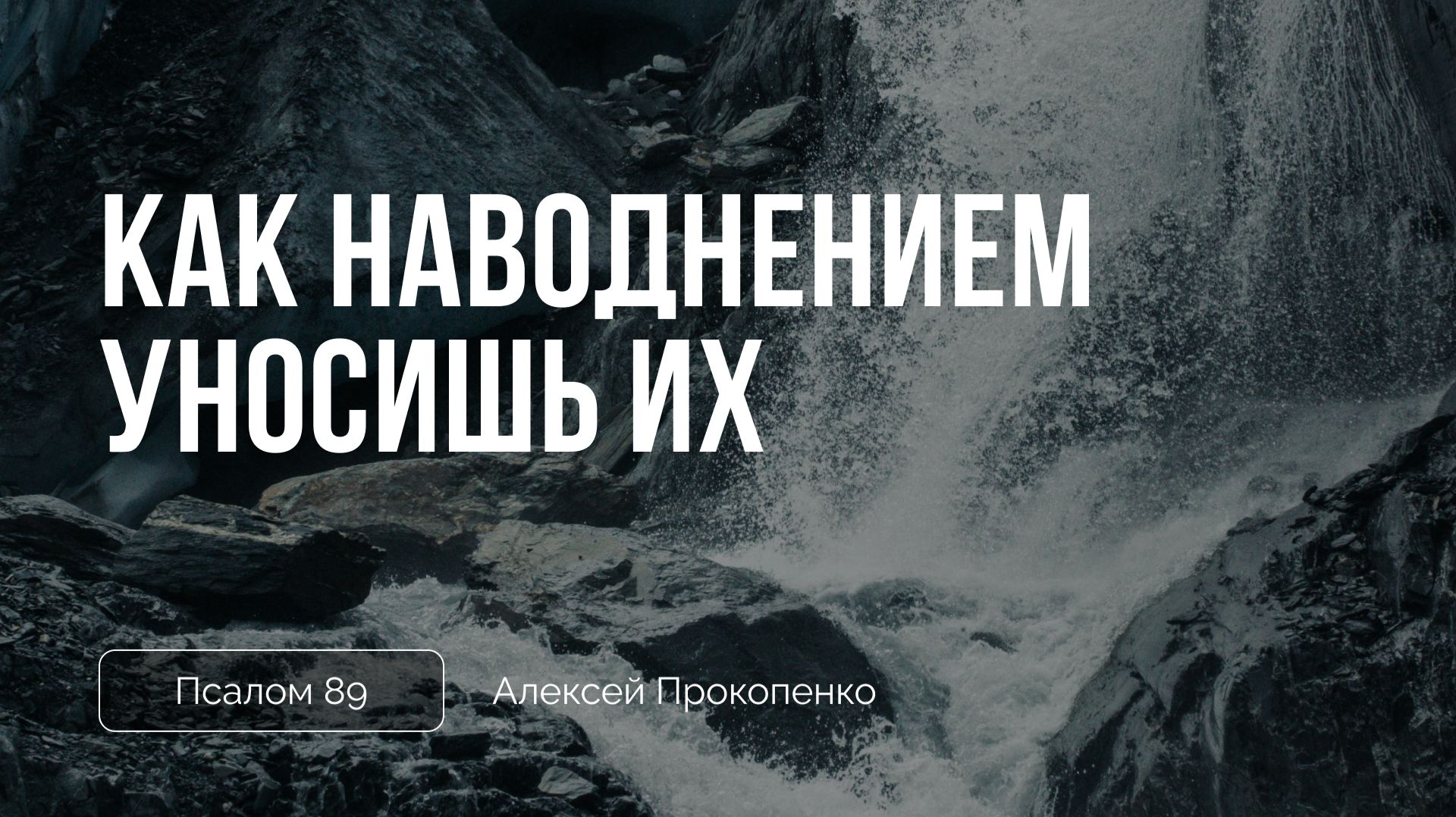 Как наводнением уносишь их | Псалом 89 | Алексей Прокопенко смотреть онлайн