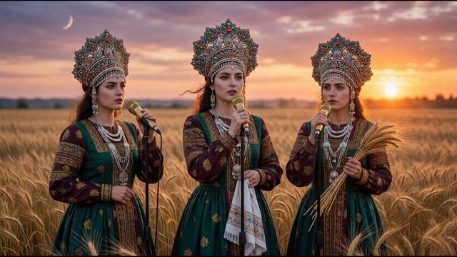 Группа =Три Красавицы=. Зреет рожь над жаркой нивой (А. А. Фет) v1-1-7_A Lyrical Ballad Style