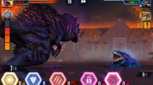 Новое обновление, новые способности и схватки, « Я играю в Jurassic world the Game «
