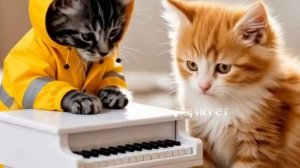 Приключение котят по имени Чича и Чишка(История котят/Нейросеть)