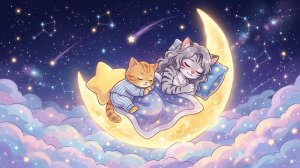 Колыбельная для детей! Спи, котёнок, засыпай.. 🌙✨