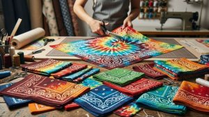 Из 2 платков сшила НЕВЕСОМУЮ сумку ФУРАРИ! Складывается в карман