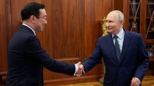 Путин встретился с главой Якутии Айсеном Николаевым