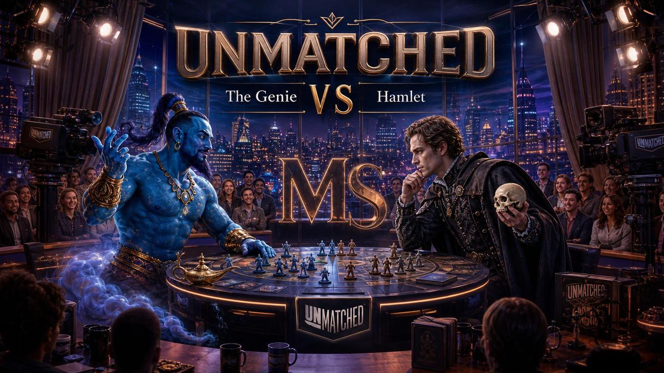 Unmatched Hamlet vs The Genie. Взглянем на игру по новому смотреть онлайн