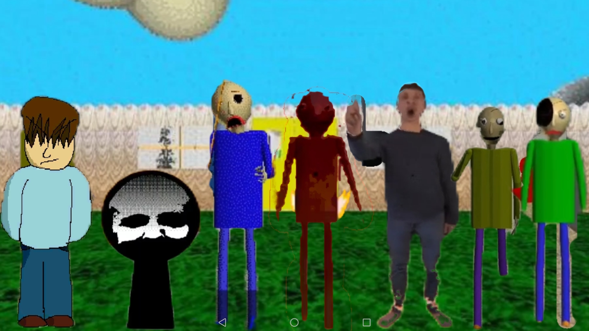 Everyone is Baldi's 7 Boss Fight Mods EPIC PART 3 - ALL PERFECT смотреть онлайн