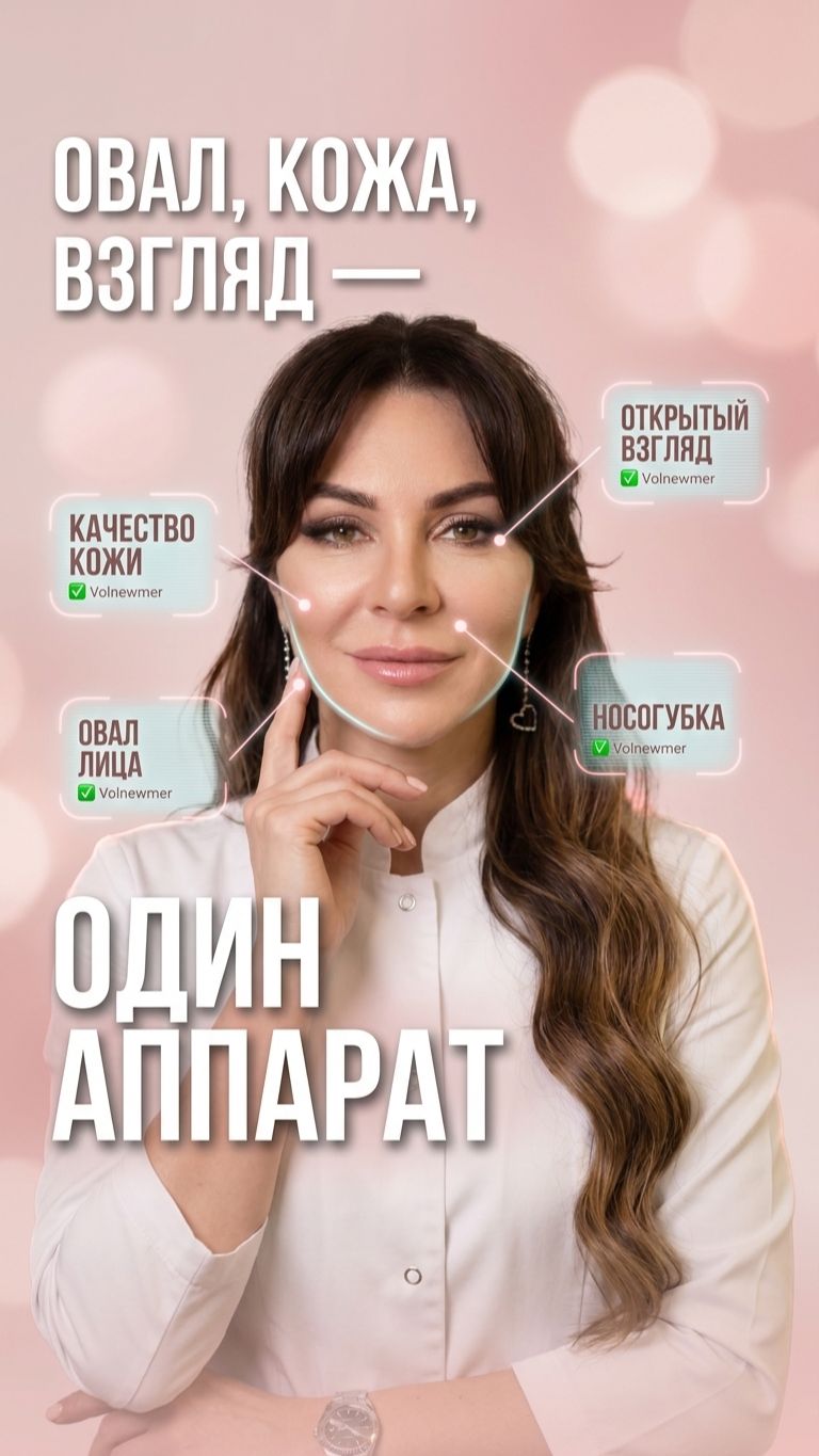📍 Volnewmer в Краснодаре: овал лица без операции и реабилитации