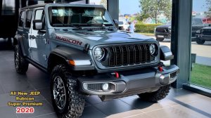 Jeep Wrangler Rubicon 2026 года