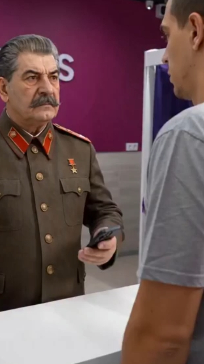 Вот так и живем товарищ Сталин!
