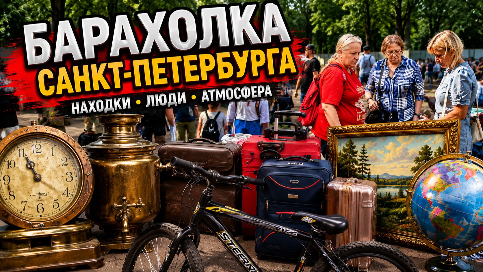 Конец РАСПРОДАЖИ воскресенья. БАРАХОЛКА Санкт-Петербурга