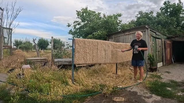 Наталья Губарева. ПОСТИРАЛА КОВЕР ⧸ ЖИЗНЬ В ДЕРЕВНЕ #villagelife смотреть онлайн