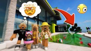 НАШУ Вечеринку у Бассейна ИСПОРТИЛИ🤔В БРУКХЕЙВЕН РП🏡В ROBLOX